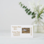 ベビーのアザラシの名刺 名刺 (スタンド正面)