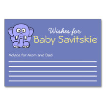 ベビーのアドバイスカードのための願い