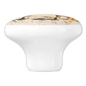 ベビーのアヒルの子ガモの鳥の野性生物動物のノブ セラミックノブ (側面)