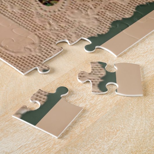 ベビーのイエス様と天使のクリスマス ジグソーパズル (側面)