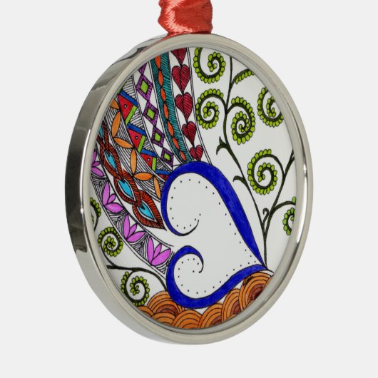 ベビーのイエス・キリストのオーナメント メタルオーナメント (右)