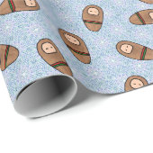 ベビーのイエス・キリストの包装紙 ラッピングペーパー (ロールコーナー)