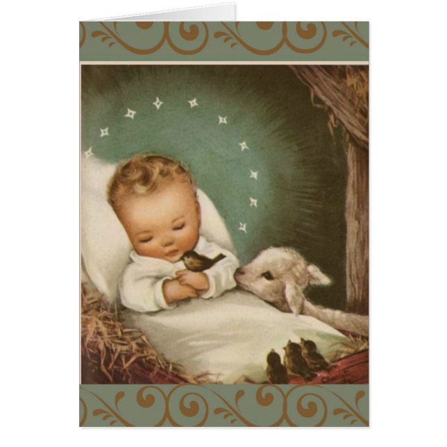 ベビーのイエス・キリストの固まりの提供の記念物 (正面)