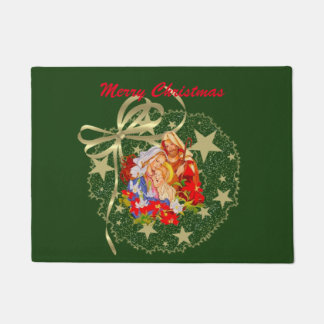 ベビーのイエス・キリストの玄関マット ドアマット