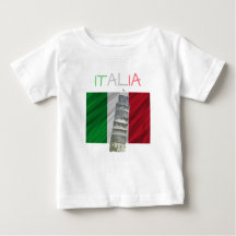 ベビーのイタリアのTシャツ