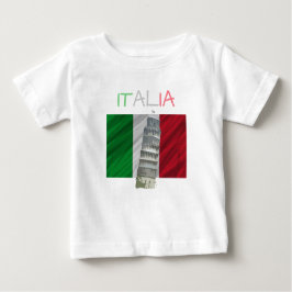 ベビーのイタリアのTシャツ ベビーTシャツ