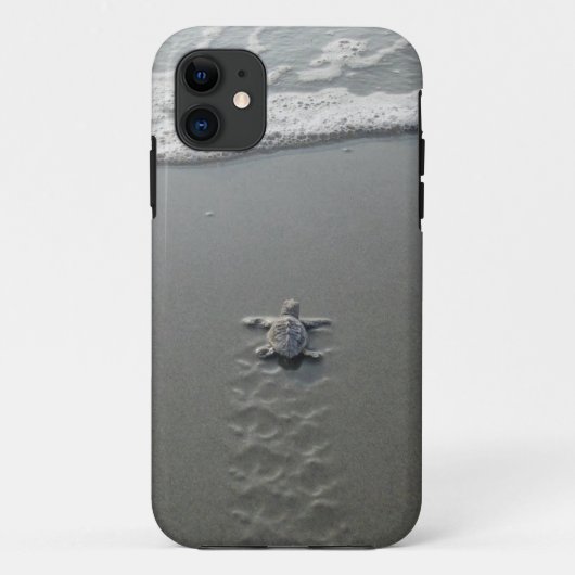 ベビーのウミガメのやっとそこにiPhone 5の場合 Case-Mate iPhoneケース (裏面)