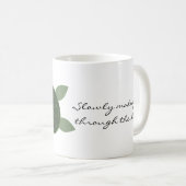 ベビーのウミガメのパーソナライズなマグ コーヒーマグカップ (正面右)