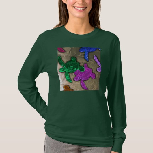 ベビーのウミガメ Tシャツ (正面)