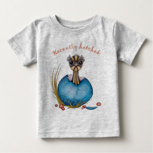 ベビーのエミューのベビーの服装を「工夫して下さい」 ベビーTシャツ