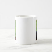 ベビーのオオカミの喚き声 コーヒーマグカップ (中央)