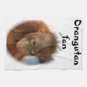 ベビーのオランウータン キッチンタオル (横)