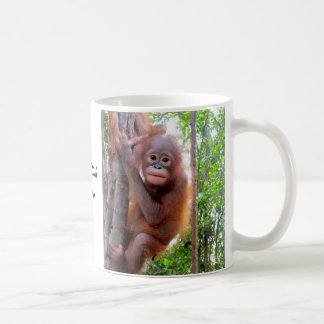 ベビーのオランウータンUttuh コーヒーマグカップ