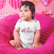 ベビーのカスタム初めてのクリスマスツリーキュートバーディ