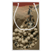 ベビーのカメの卵の工夫 スモールペーパーバッグ (裏面)