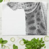 ベビーのキリンのアメリカ人のMoJoの台所タオル キッチンタオル (折り畳み)