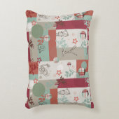 ベビーのキルトパターン2 アクセントクッション (正面(垂直))