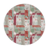 ベビーのキルトパターン2 カッティングボード (正面)