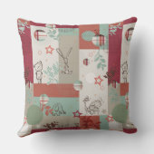 ベビーのキルトパターン2 クッション (裏面)