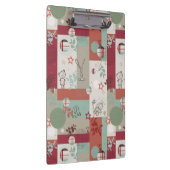 ベビーのキルトパターン2 クリップボード (右)