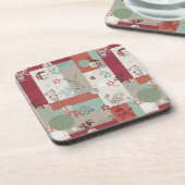 ベビーのキルトパターン2 コースター (左側)