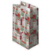 ベビーのキルトパターン2 スモールペーパーバッグ (正面アングル)