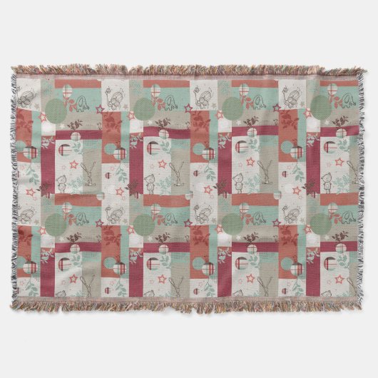 ベビーのキルトパターン2 スローブランケット (正面)