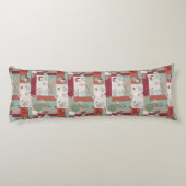 ベビーのキルトパターン2 ボディピロー (裏面)