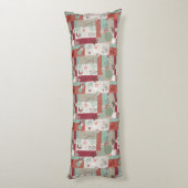 ベビーのキルトパターン2 ボディピロー (裏面 (縦))