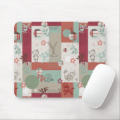 ベビーのキルトパターン2 マウスパッド (マウス)