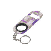 ベビーのキルトパターン キーホルダー栓抜き (裏面アングル)