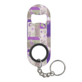 ベビーのキルトパターン キーホルダー栓抜き (裏面)