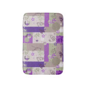 ベビーのキルトパターン バスマット (正面縦)