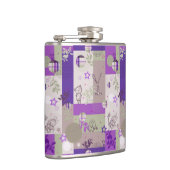 ベビーのキルトパターン フラスク (右)