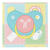 ベビーのキルトフォトキューブ フォトキューブ (右)