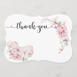 ベビーのギフトのサンキューカード サンキューカード