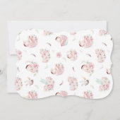 ベビーのギフトのサンキューカード サンキューカード (裏面)