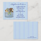 ベビーのギフトのバスケットの登録カード エンクロージャーカード (正面/裏面)