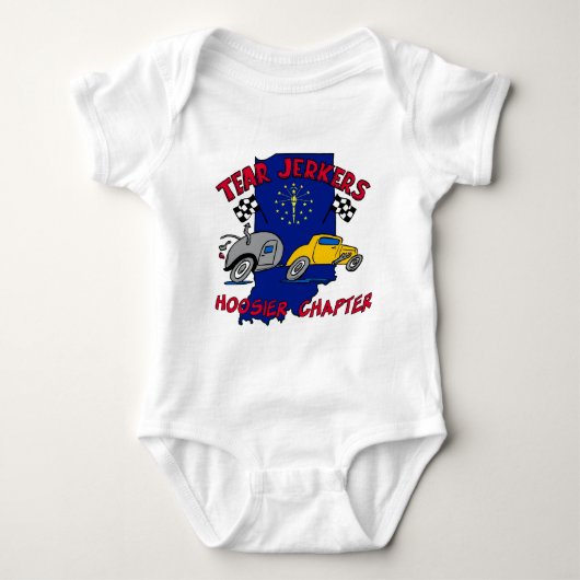 ベビーのクリーパー ベビーボディスーツ (正面)