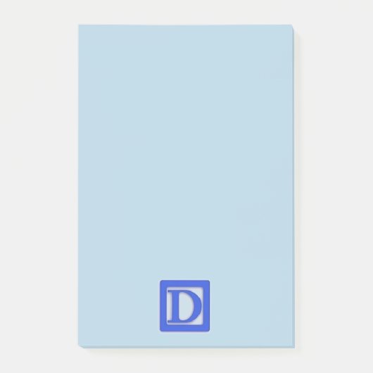 ベビーのゴシック体D 4x6のインチのメモ帳 ポストイット (正面)