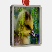 ベビーのゴスリングのオーナメント メタルオーナメント (右)