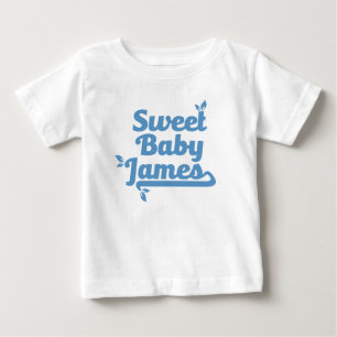 ベビーのジェームスのかわいいデザイン ベビーTシャツ