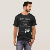 ベビーのステップが大きな成果をもたらす Tシャツ (正面フル)
