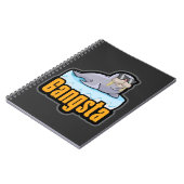 ベビーのセイウチのギフトの海洋動物の動物園の北極おもしろい ノートブック (左側)