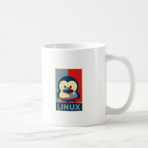 ベビーのタキシードのLinux コーヒーマグカップ