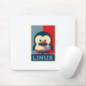 ベビーのタキシードのLinux マウスパッド (マウス)
