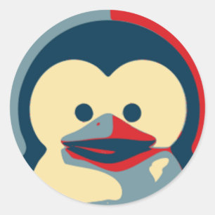 ベビーのタキシードのLinux ラウンドシール