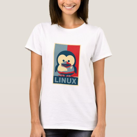 ベビーのタキシードのLinux Tシャツ (正面)