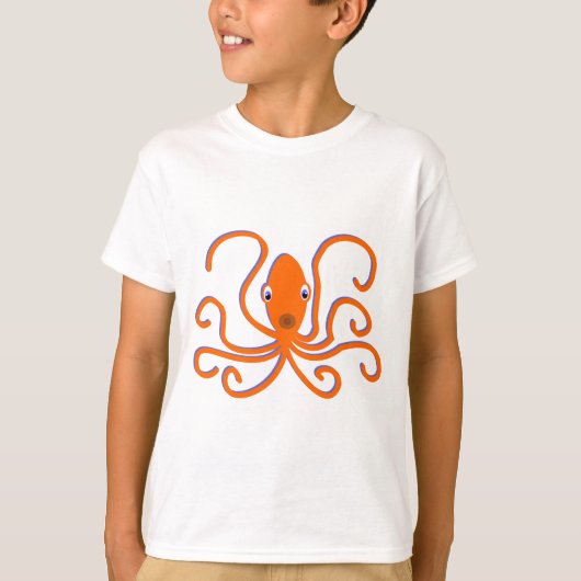 ベビーのタコ Tシャツ (正面)