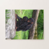 ベビーのチンパンジーのパズル ジグソーパズル (横)